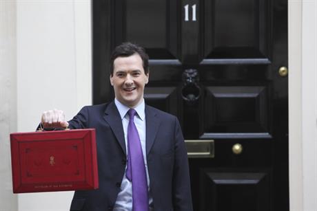 Challenge: George Osborne delivers his Budget (Rex Features)