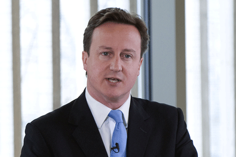 David Cameron: Said he would not 'lurch to the right'