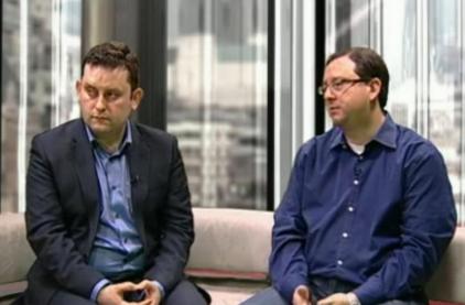 Switch of focus: GolinHarris' Neil Henderson (left) and Edelman's Marshall Manson