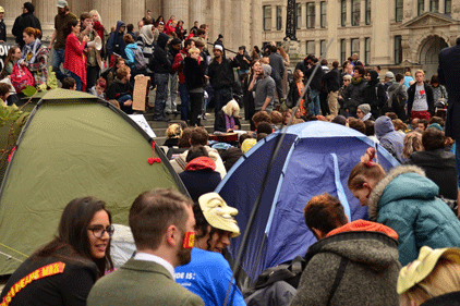 St. Paul's: Scene of Occupy London protests