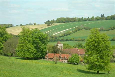 Chiltern Hills: area of outstanding natural beauty