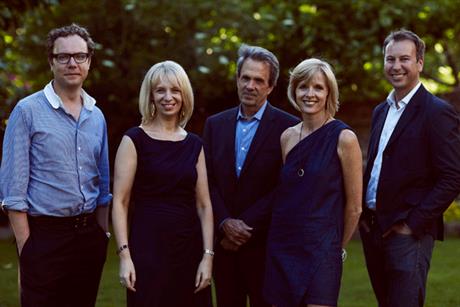 The combined team: Matt Neale, Sarah Matthew, Fred Cook, Angie Wiles and Jon Hughes