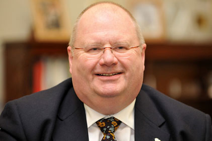 Cracking down: Eric Pickles