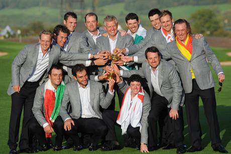 Historic: The Ryder Cup (Rex Features)