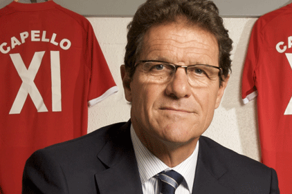 Under fire: Fabio Capello