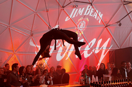 Campaigns Showcase: Food & Drink - Focus PR - Bourbon launch is a hive of activity