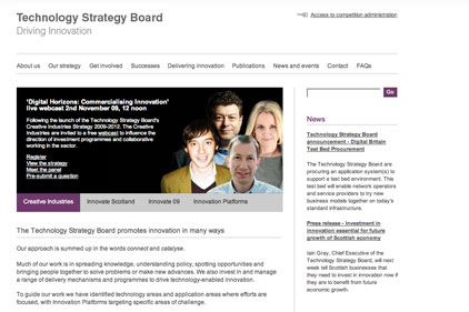 New government initiative: InnovateUK.org
