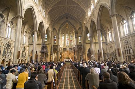 Christmas campaign: to get people back into the pews