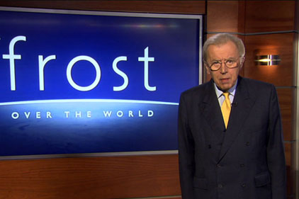 Sir David Frost: backing property venture