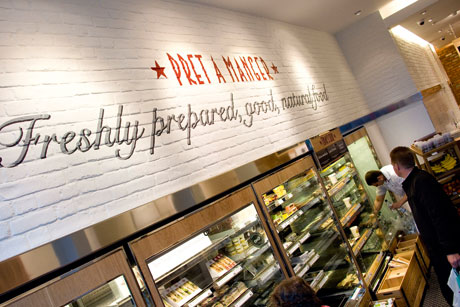 Tomato beef: Pret row over crisp name