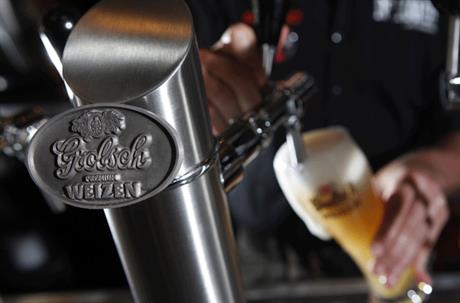 Premium lager: SABMiller's beer brands include Grolsch
