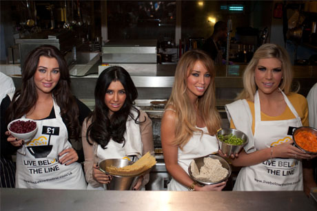 TOWIE girls: raising awareness of the Global Poverty Project