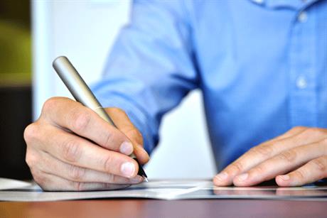 Signing up: small and medium-sized enterprises make up 95 per cent of the businesses in the UK