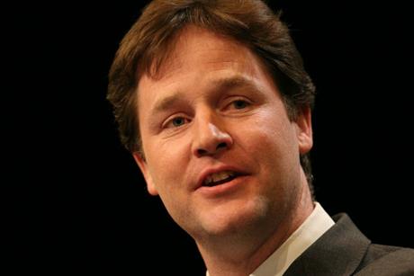 Nick Clegg: hit by the loss of his director of strategy
