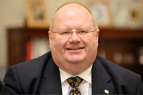 Cutting waste: Communities Secretary Eric Pickles