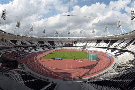 London 2012 stadium