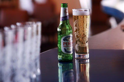 Premium beer: Peroni