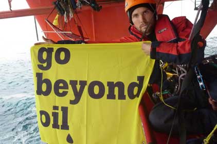 Direct action: Greenpeace