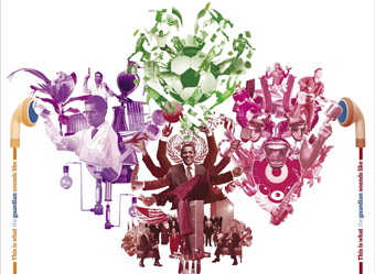 Guardian 'podcasts' by Wieden & Kennedy London