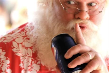 Pepsi 'santa dancing' by TBWA\Chiat\Day