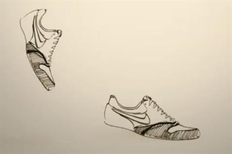 Nike 'shoe evolution' by HMDG