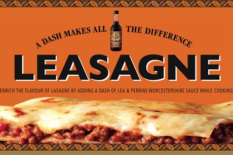 Lea & Perrins 'a dash makes all the difference' by M&C Saatchi
