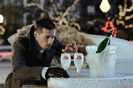 Stella Artois 'ice lounge' by Mother