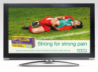 Optalgin 'injury time sponsorship' by Shalmor Avnon Amichay/Y&R Interactive