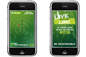 Grolsch 'walk the line' by Marvellous