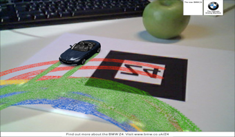 Drive a Z4 on your desk…Dare's new BMW campaign
