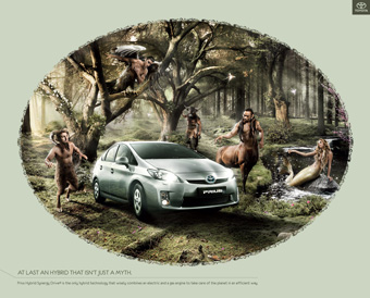 Toyota 'hybrids' by Y&R Peru