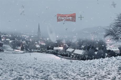 Freeview 'festive campaign' by Leo Burnett