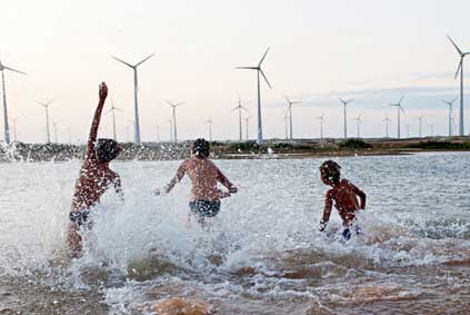 Renewables reunited...most of Brazil's electricity comes from hydropower