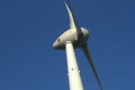 The Enercon E-126 has a 126m rotor diameter