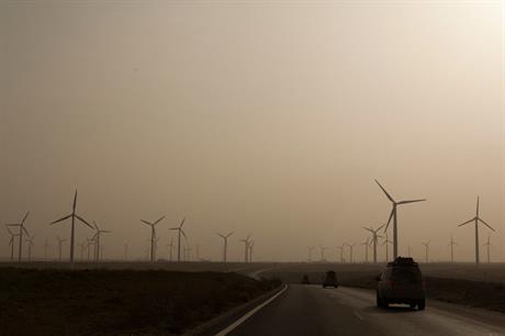 Wind capacity… Depressed in China (photo:landrovermena)