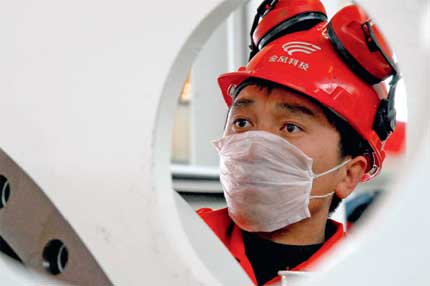 Goldwind wants to expand its turbine manufacturing base in Juiquan 