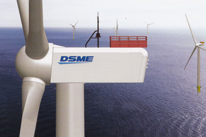 Daewoo's 7MW wind turbine