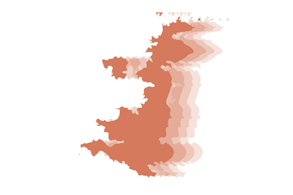 The UK's wind energy output has been affected by lower wind speeds in 2009