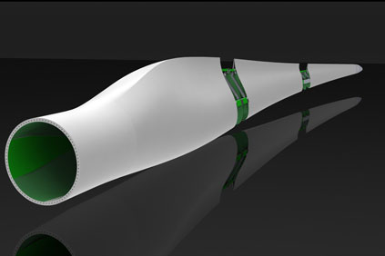 ModWind's patented technology behind its segmented 49-metre blade is a key asset