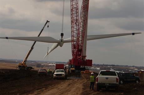 The investment tax credit benefits small community wind projects