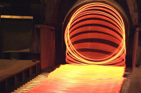 Steel production: Relief on levy payments was originally devised for certain energy-intensive industries (Photo: Stahl-Zentrum)