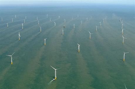 Cost drop: In the best offshore conditions of shallow, nearshore, windy sites, wind generation cocts have fallen in the past year