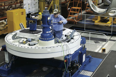 The possibility of exporting turbines provides backup... Nordex's Ralf Sigrist