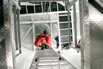 Step change. Ladders are being replaced by lifts to reduce staff fatigue and consequent mistakes 