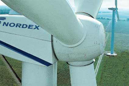 Nordex 1.5MW turbines specifically designed for medium/ strong wind conditions 