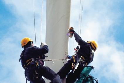 Assets...blades benefit from protection