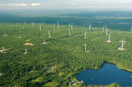 The Noble Altona wind park where the turbine collapse occurred