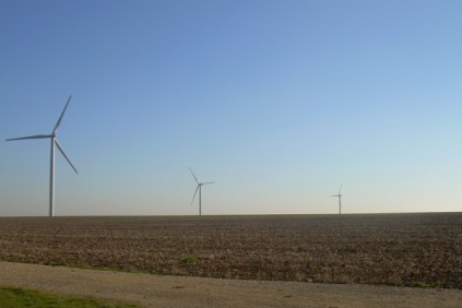 Erg Renew's 9.2 MW Le Carreau wind farm in France.   After entering the French market in 2007, the Italian group is now eyeing opportunities to the east