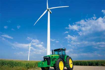 John Deere is reconsidering its involvement in the US wind business