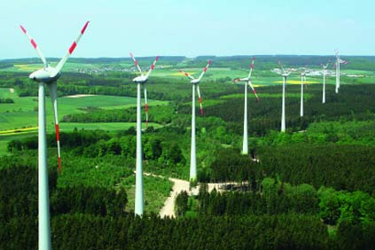 Juwi project at Kisselbach, Germany 
